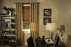 The style and material of the drapery will vary depending on many factors from atmosphere the client wishes to convey to the practical application of the drapes.